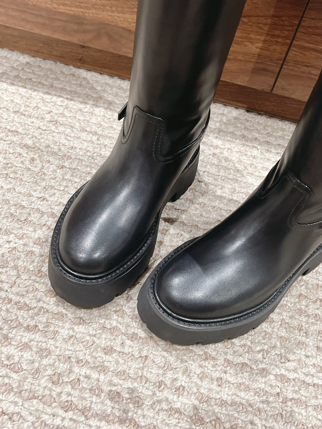 CELINE Thick-Sole Knight Boots
