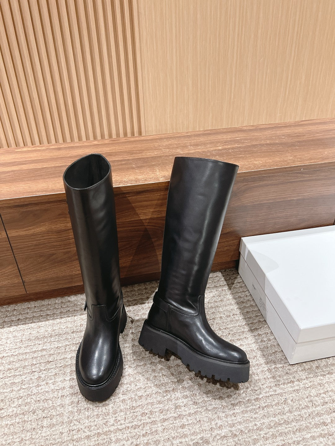 CELINE Thick-Sole Knight Boots