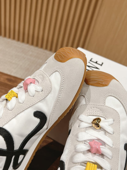 Loewe Ballet Runner 2.0 in nylon and calfskin 07