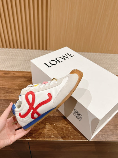 Loewe Ballet Runner 2.0 in nylon and calfskin 08