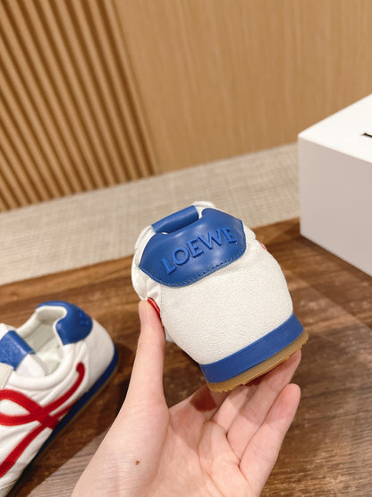 Loewe Ballet Runner 2.0 in nylon and calfskin 08