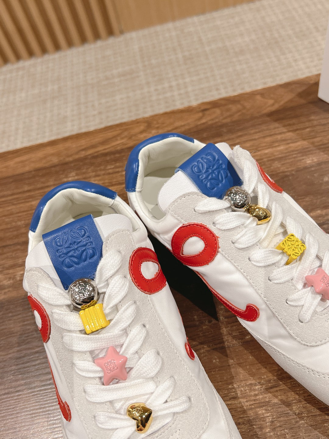 Loewe Ballet Runner 2.0 in nylon and calfskin 08