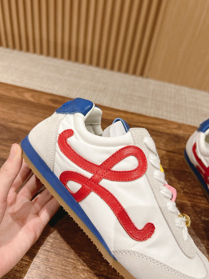 Loewe Ballet Runner 2.0 in nylon and calfskin 08