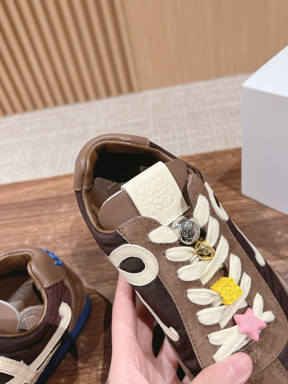 Loewe Ballet Runner 2.0 in nylon and calfskin 09