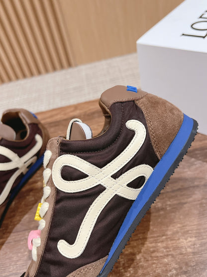 Loewe Ballet Runner 2.0 in nylon and calfskin 09