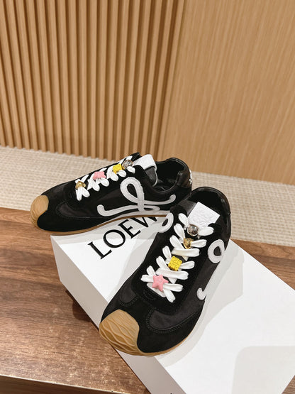 Loewe Ballet Runner 2.0 in nylon and calfskin 06