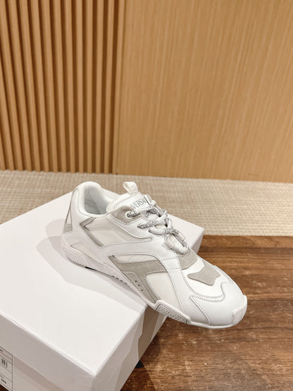 Versace Galaxia Trainer Sneakers, White