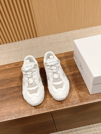 Versace Galaxia Trainer Sneakers, White