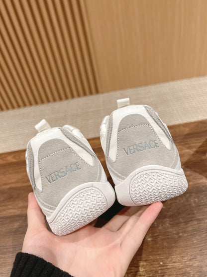 Versace Galaxia Trainer Sneakers, White