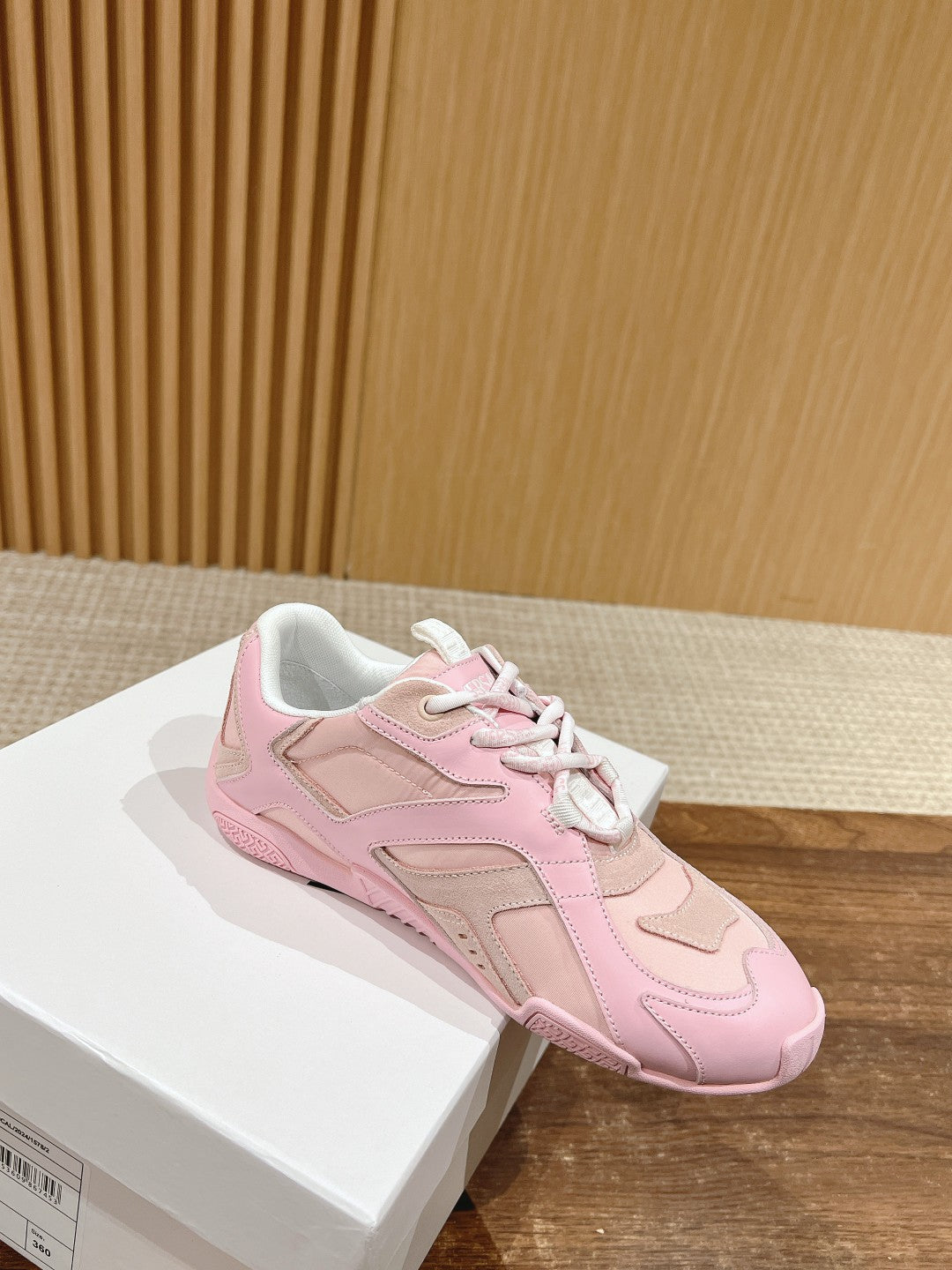 Versace Galaxia Trainer Sneakers, Pink