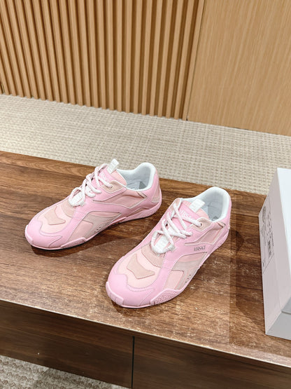 Versace Galaxia Trainer Sneakers, Pink