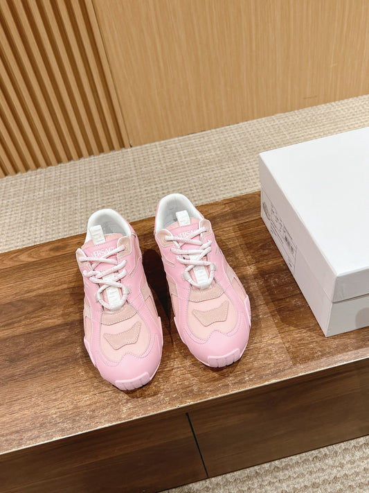 Versace Galaxia Trainer Sneakers, Pink