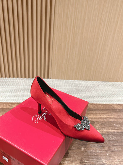 RV Classic Crystal ‘Snowflake’ Buckle Stilettos Series 01