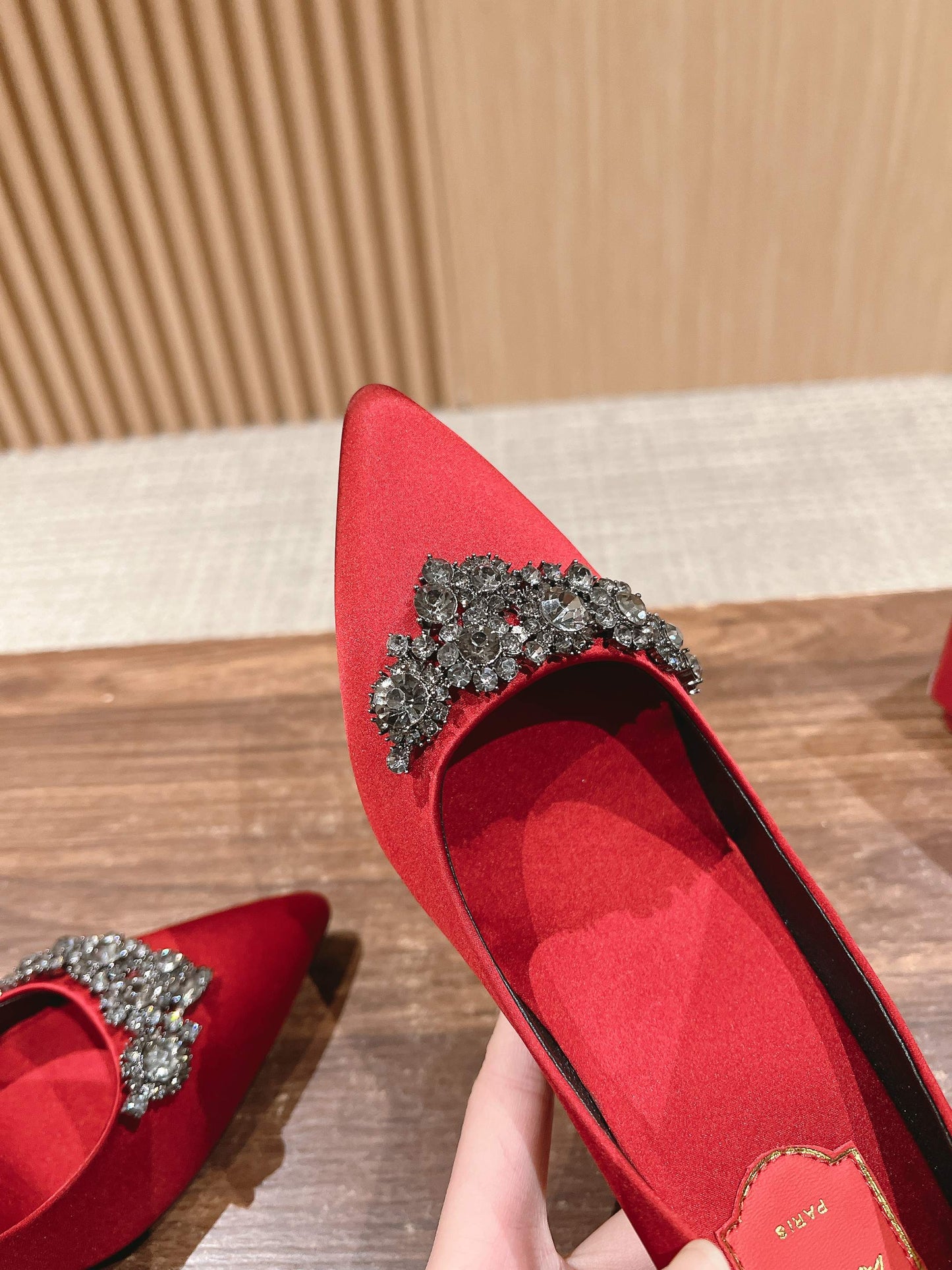 RV Classic Crystal ‘Snowflake’ Buckle Stilettos Series 01