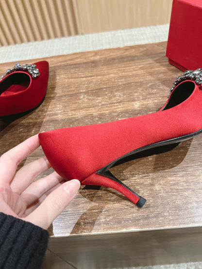 RV Classic Crystal ‘Snowflake’ Buckle Stilettos Series 01