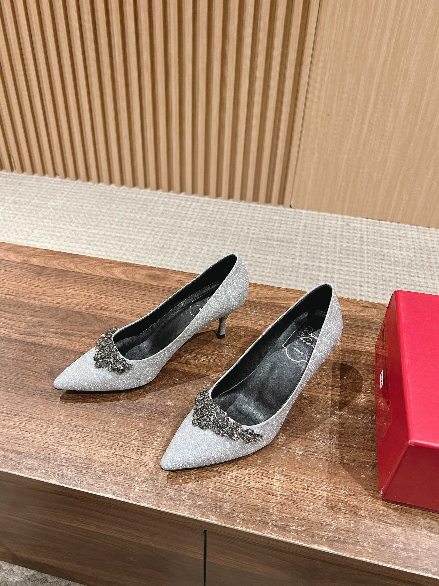 RV Classic Crystal ‘Snowflake’ Buckle Stilettos Series 02