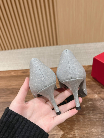 RV Classic Crystal ‘Snowflake’ Buckle Stilettos Series 02