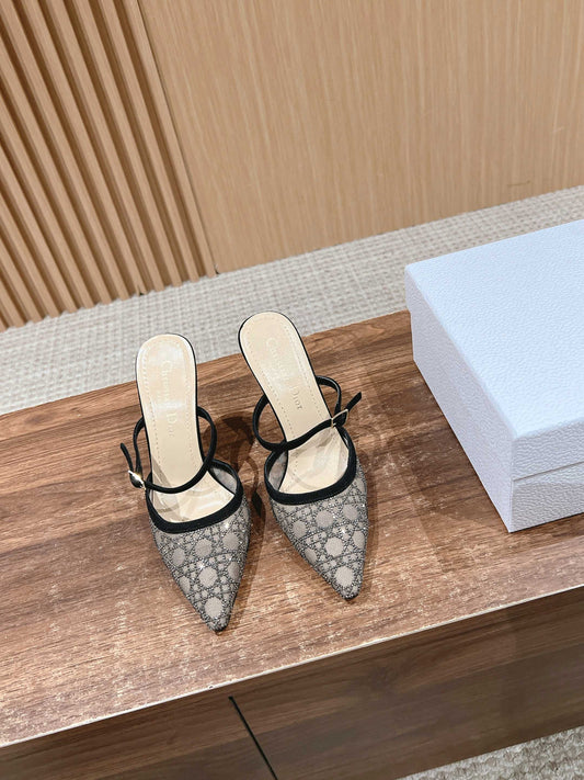 Dior 2025“Starry Galaxy” New Pumps, Black