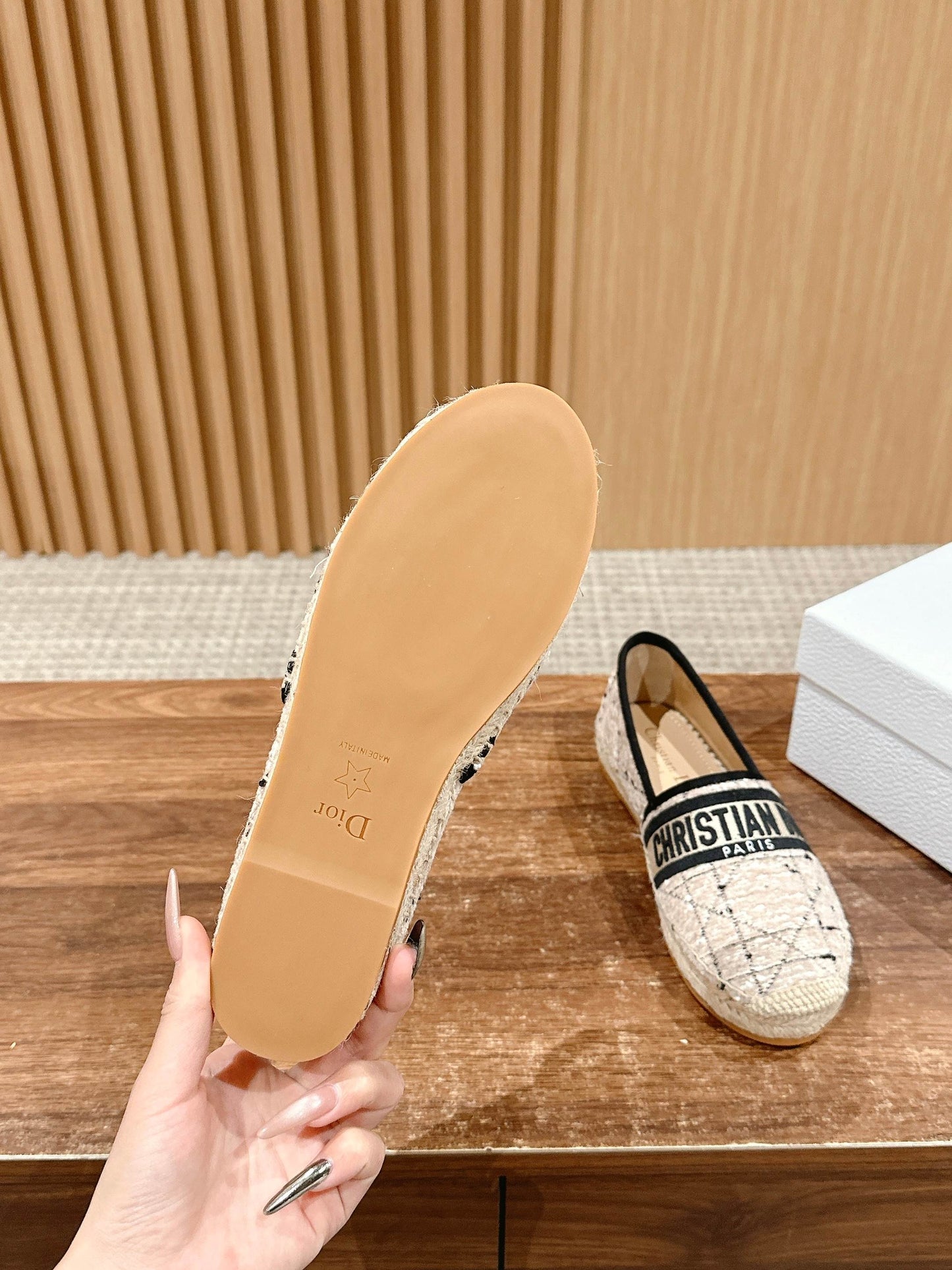 Dior Classic Granville Mule Fisherman Sandals 04