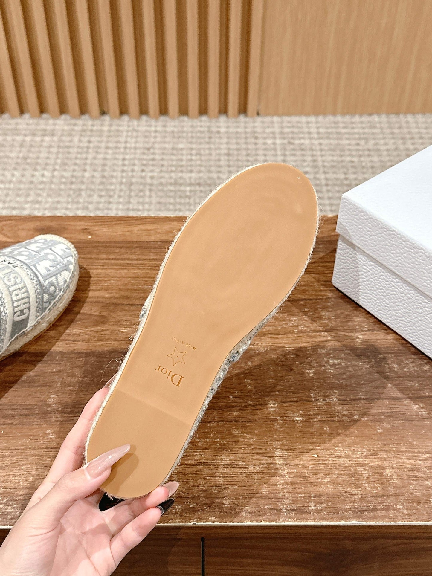 Dior Classic Granville Mule Fisherman Sandals 01