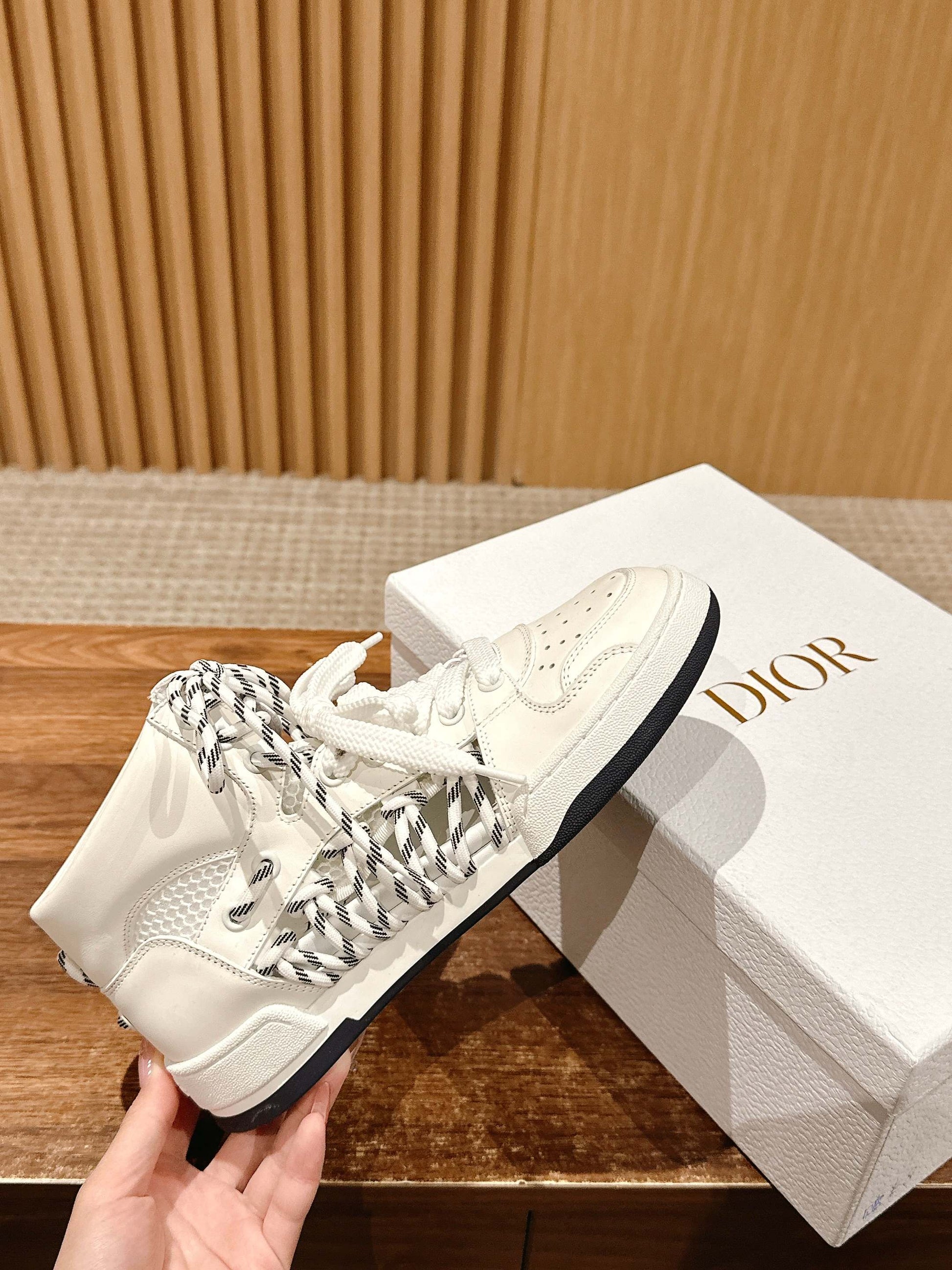 Dior Star Sneaker, White