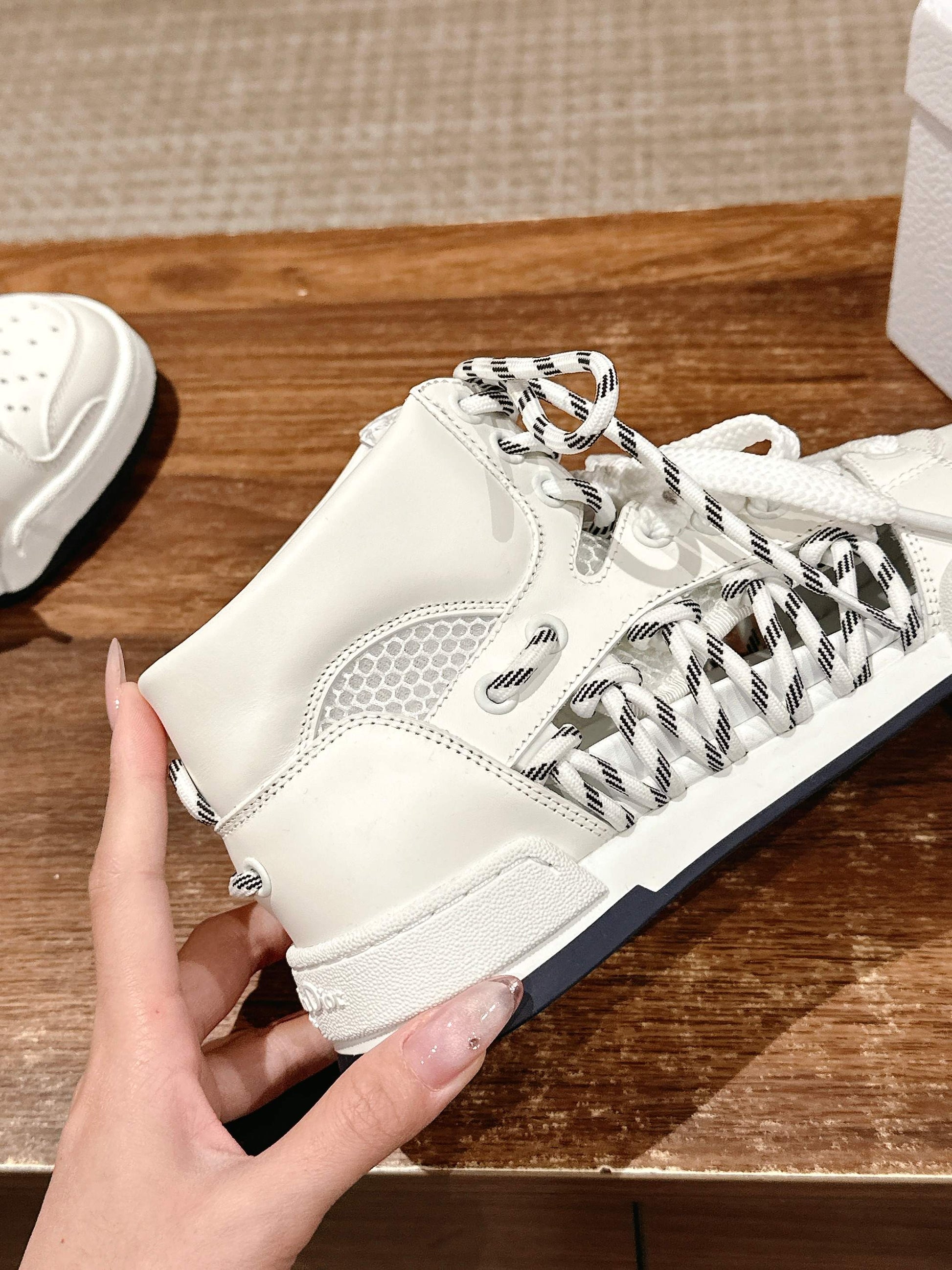 Dior Star Sneaker, White