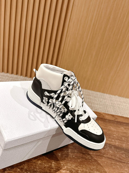 Dior First High-Top Sneaker, Panda