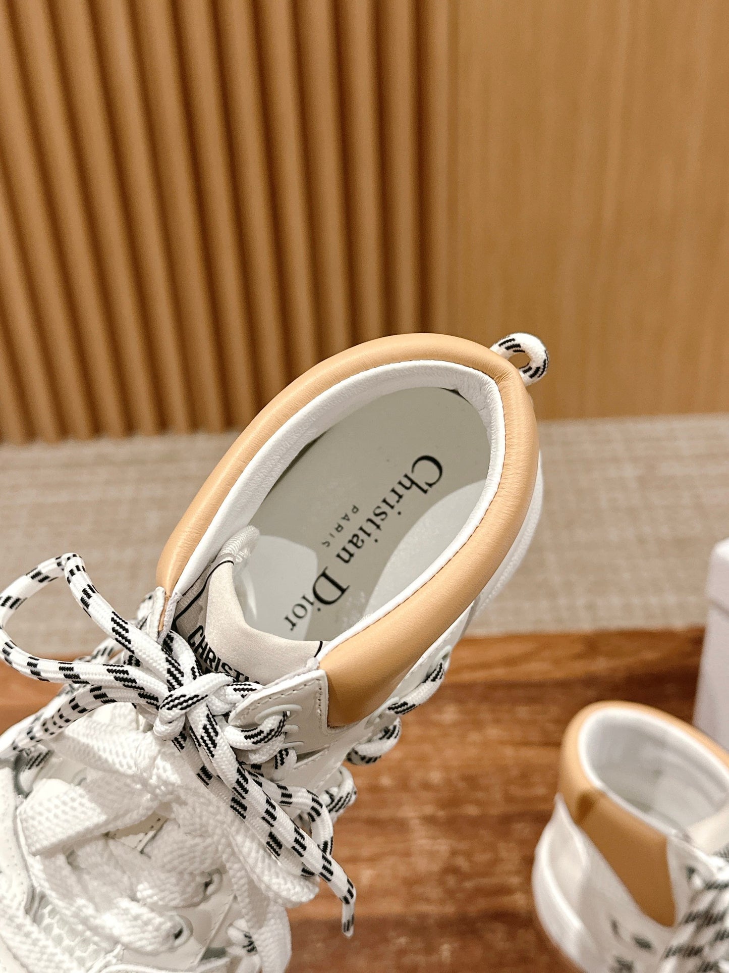 Dior First High-Top Sneaker, White