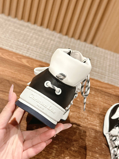 Dior First High-Top Sneaker, Panda