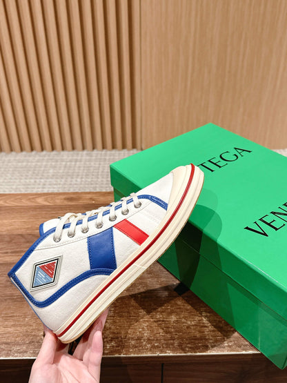 Bottega Veneta Retro Eliot Sneakers, Blue