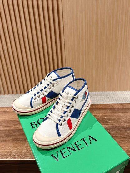 Bottega Veneta Retro Eliot Sneakers, Blue