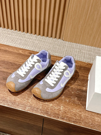 Loewe Ballet Runner 2.0 in nylon and calfskin 05