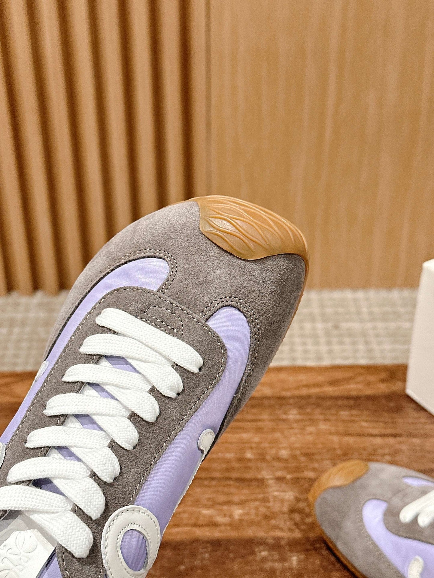 Loewe Ballet Runner 2.0 in nylon and calfskin 05