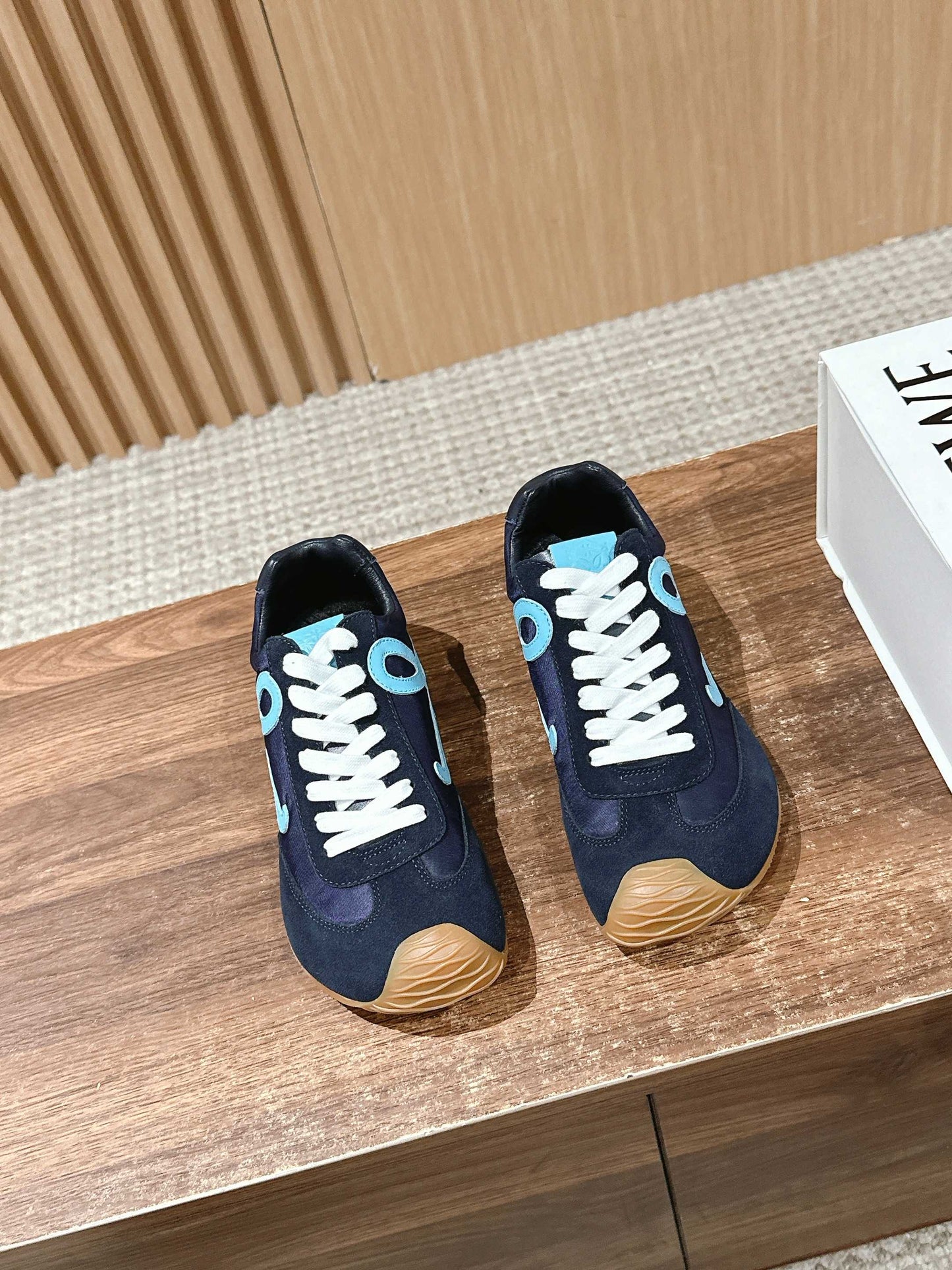 Loewe Ballet Runner 2.0 in nylon and calfskin 04