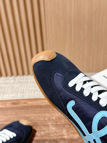 Loewe Ballet Runner 2.0 in nylon and calfskin 04