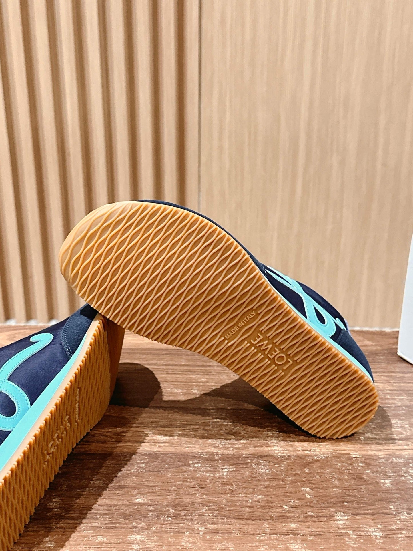 Loewe Ballet Runner 2.0 in nylon and calfskin 04