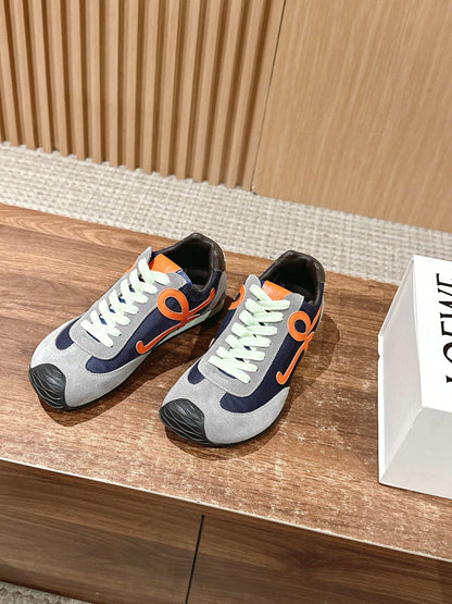 Loewe Ballet Runner 2.0 in nylon and calfskin 03