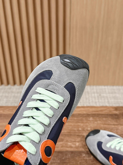 Loewe Ballet Runner 2.0 in nylon and calfskin 03