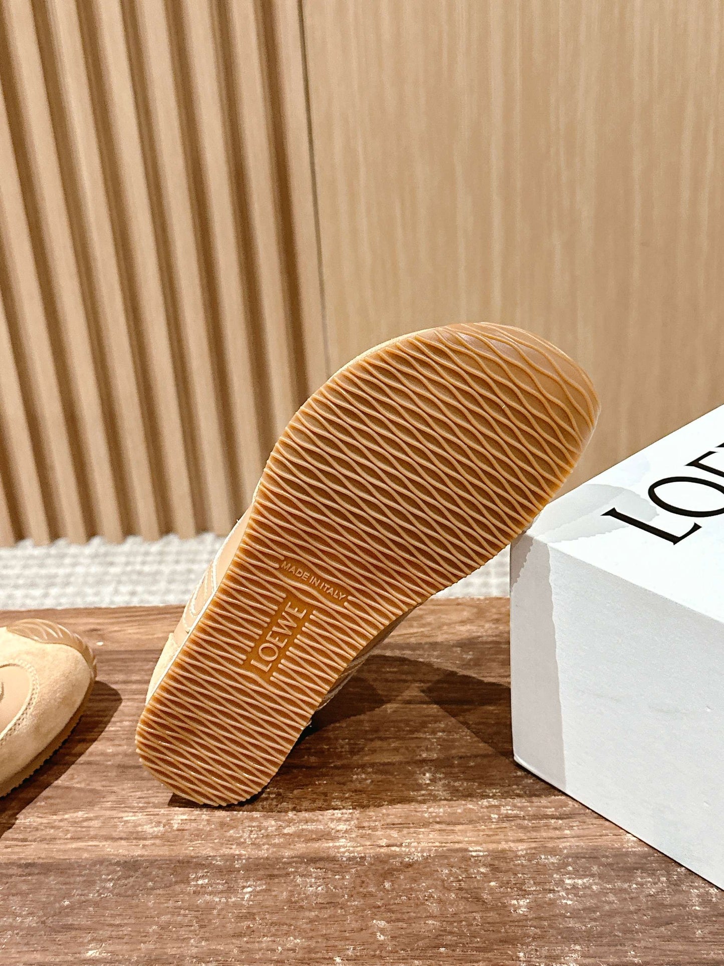 Loewe Ballet Runner 2.0 in nylon and calfskin 02