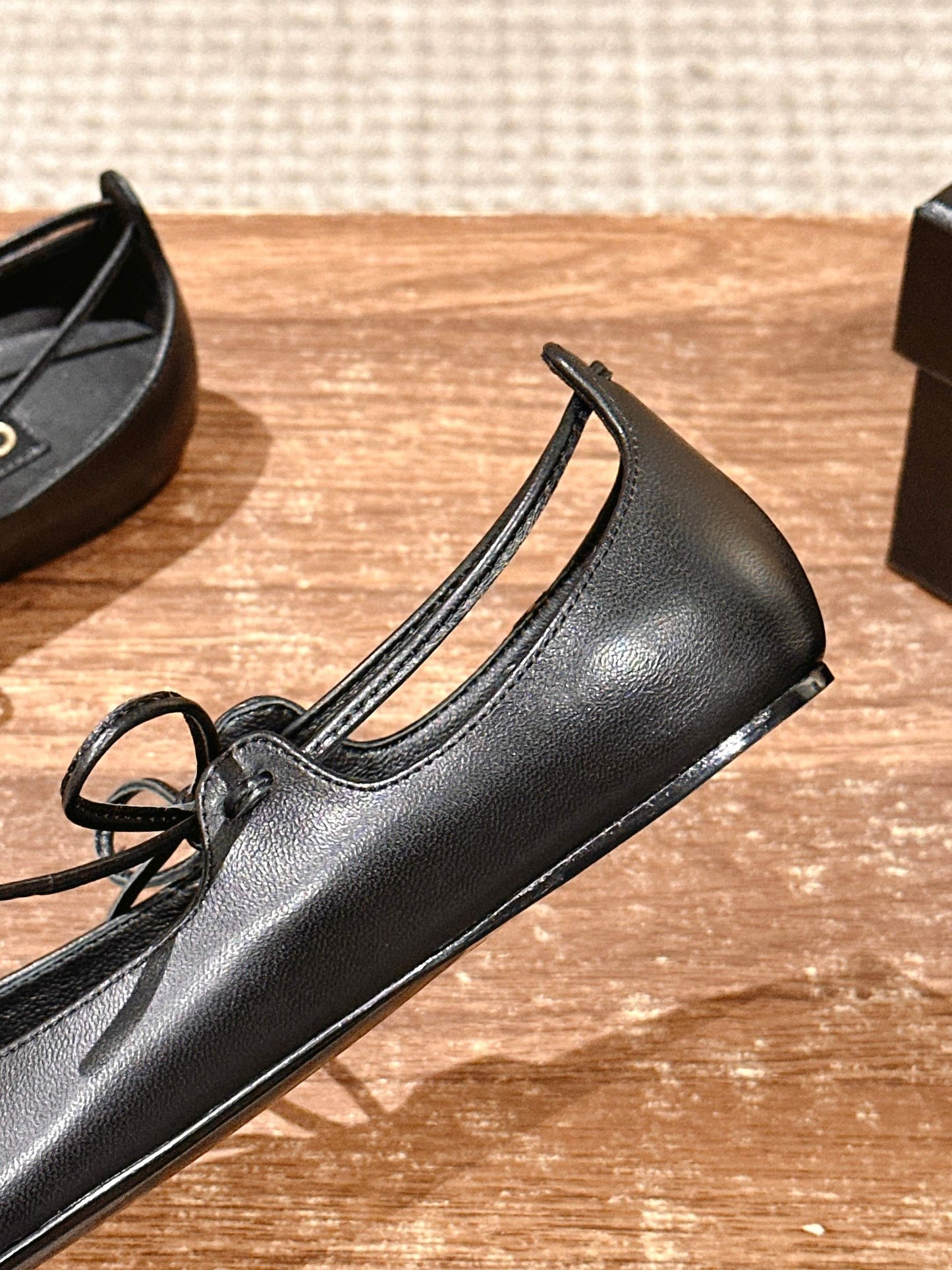 Chanel Mary Janes Flats, Black