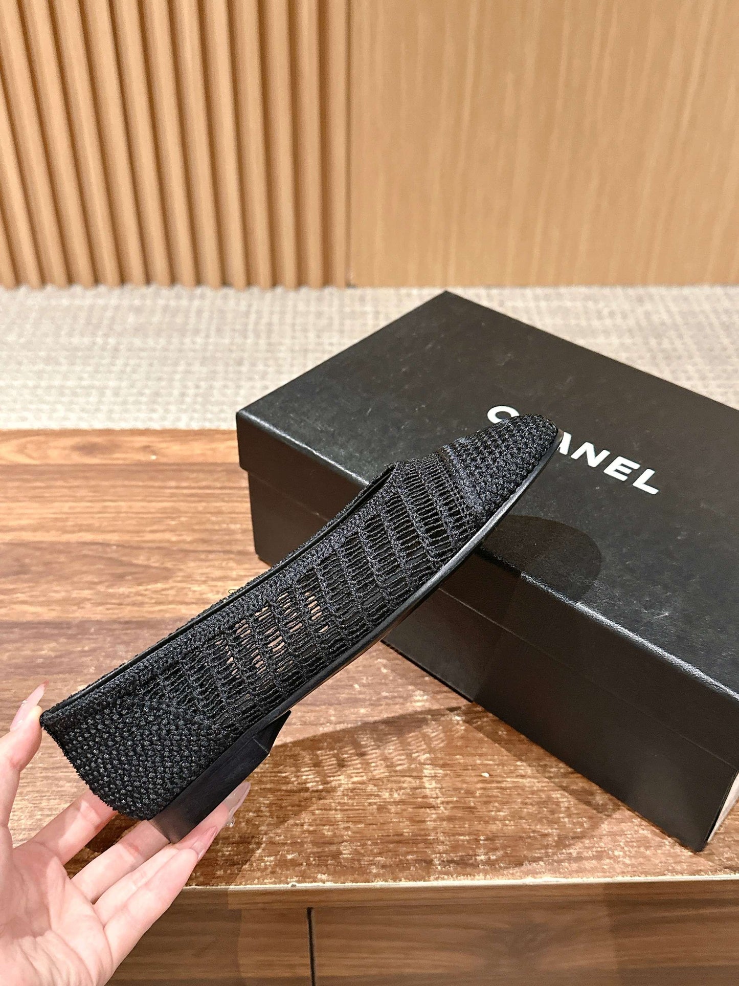 Chanel Classic New Mesh Ballet Flats 04