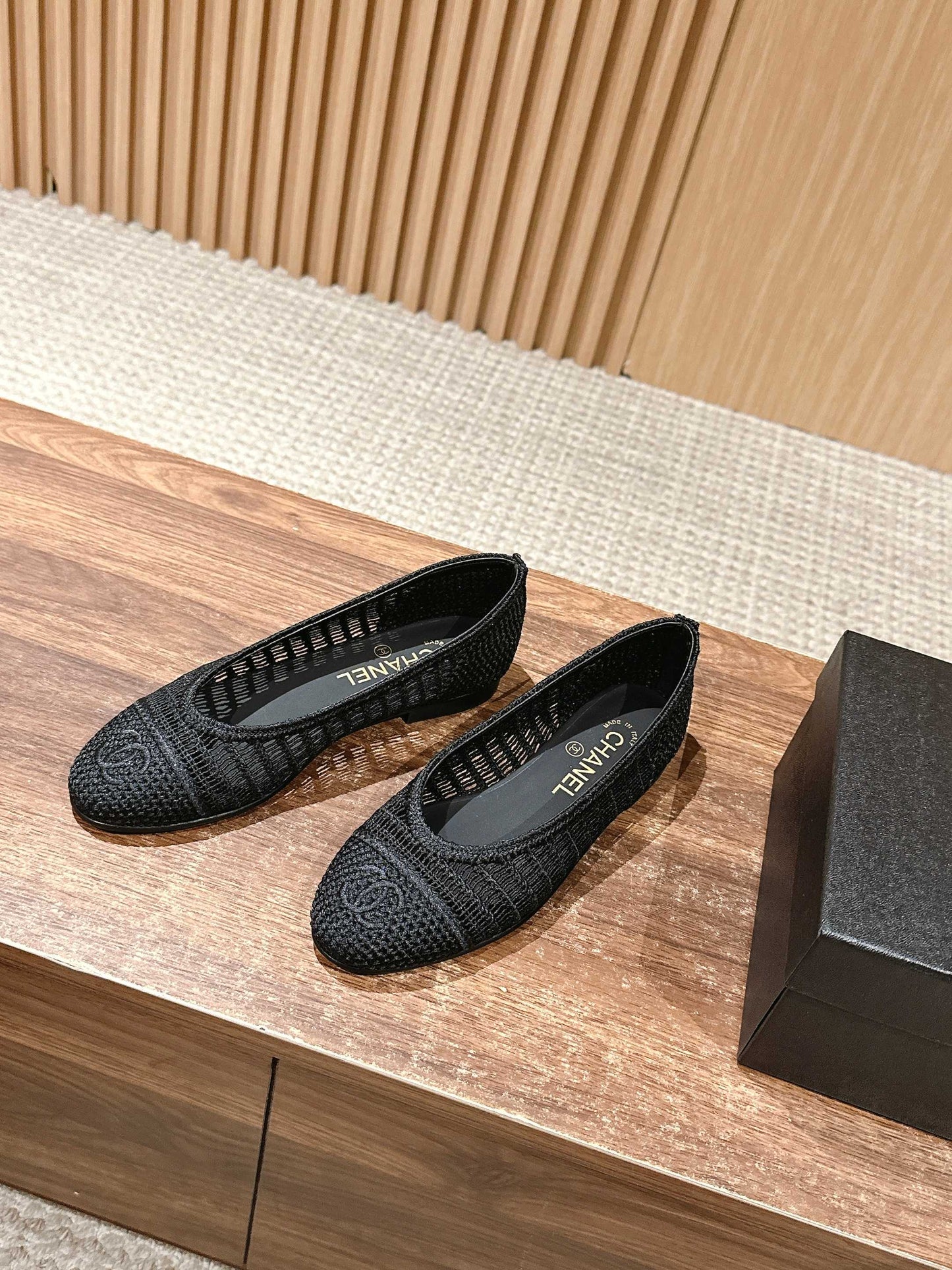 Chanel Classic New Mesh Ballet Flats 04
