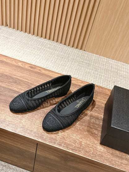 Chanel Classic New Mesh Ballet Flats 04