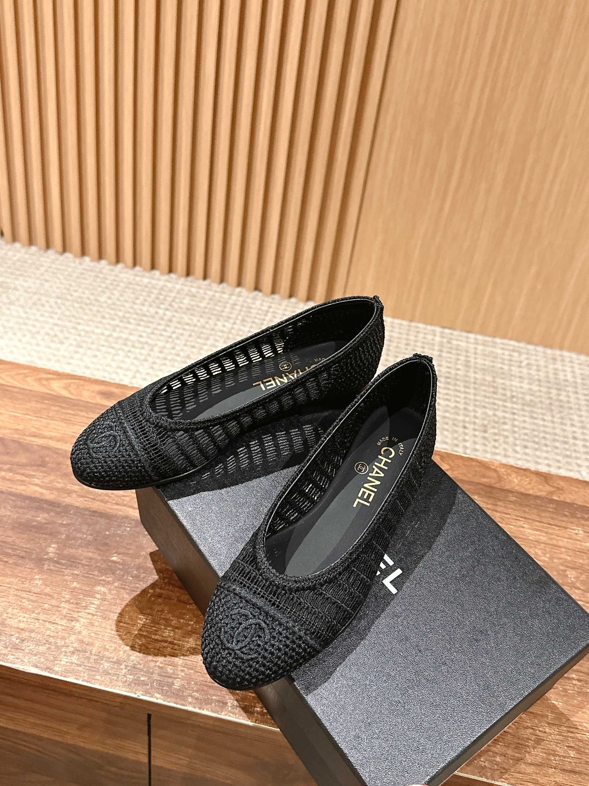 Chanel Classic New Mesh Ballet Flats 04