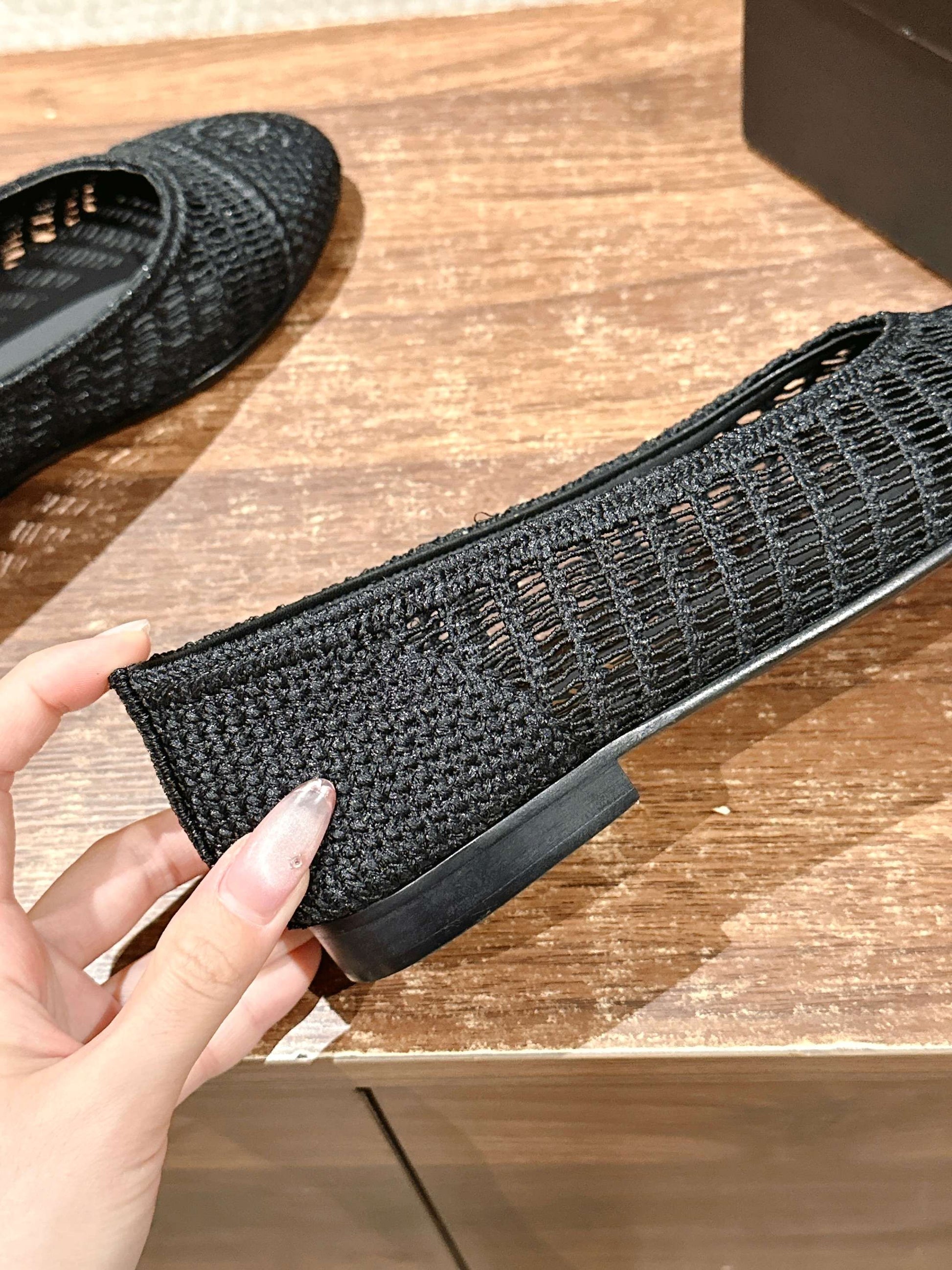 Chanel Classic New Mesh Ballet Flats 04