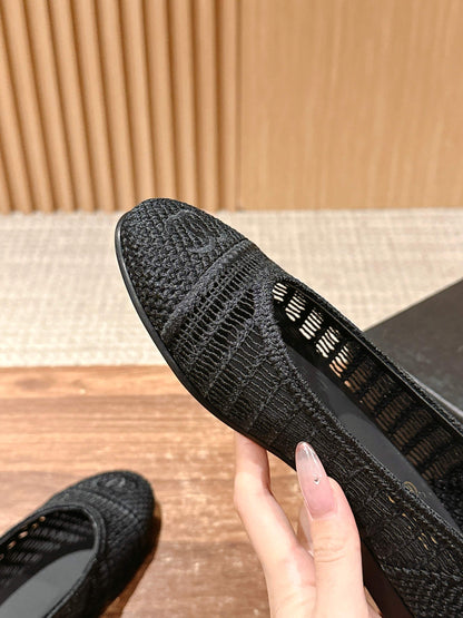 Chanel Classic New Mesh Ballet Flats 04