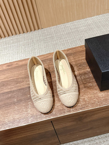 Chanel Classic New Mesh Ballet Flats 03