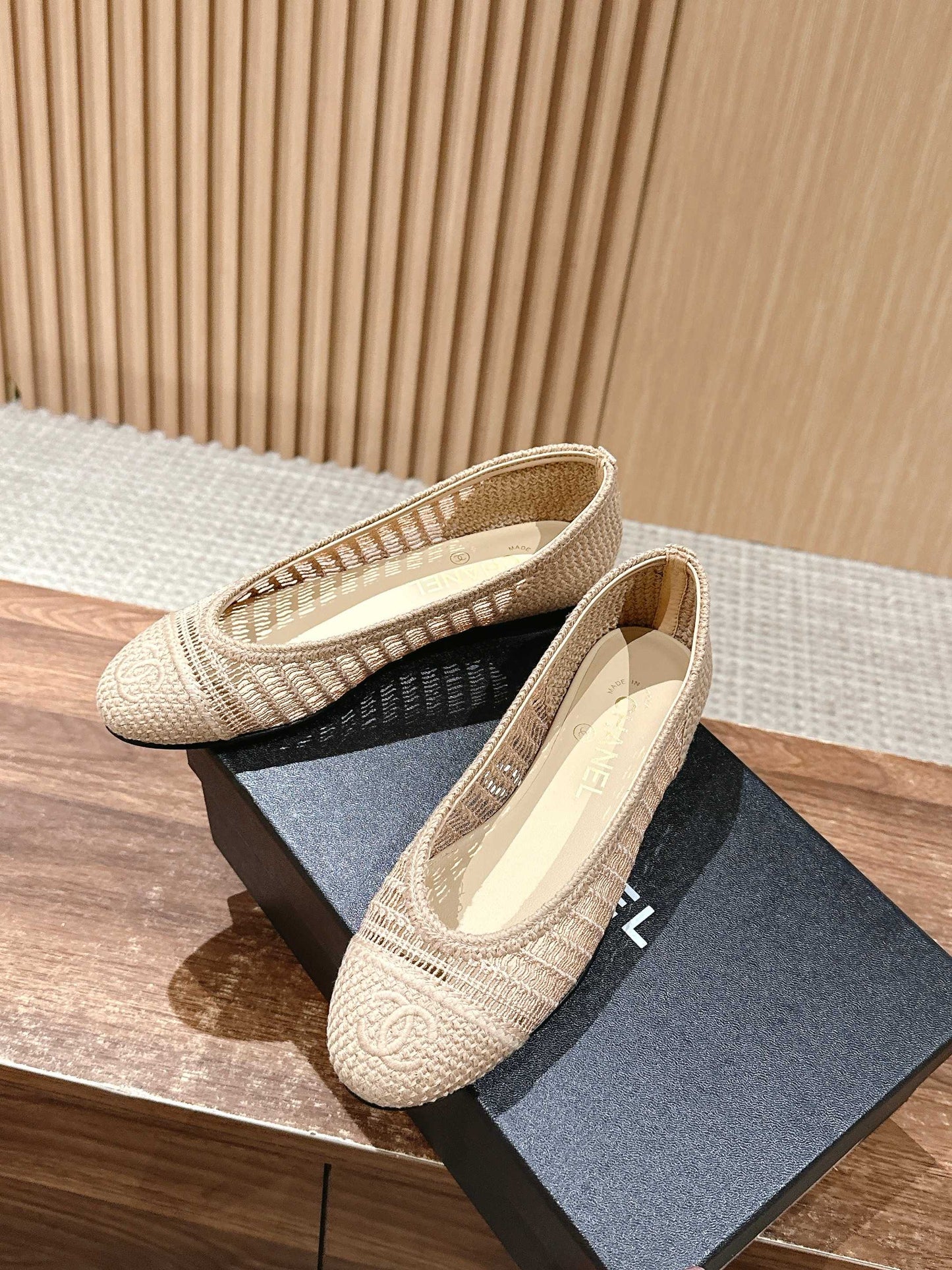 Chanel Classic New Mesh Ballet Flats 03