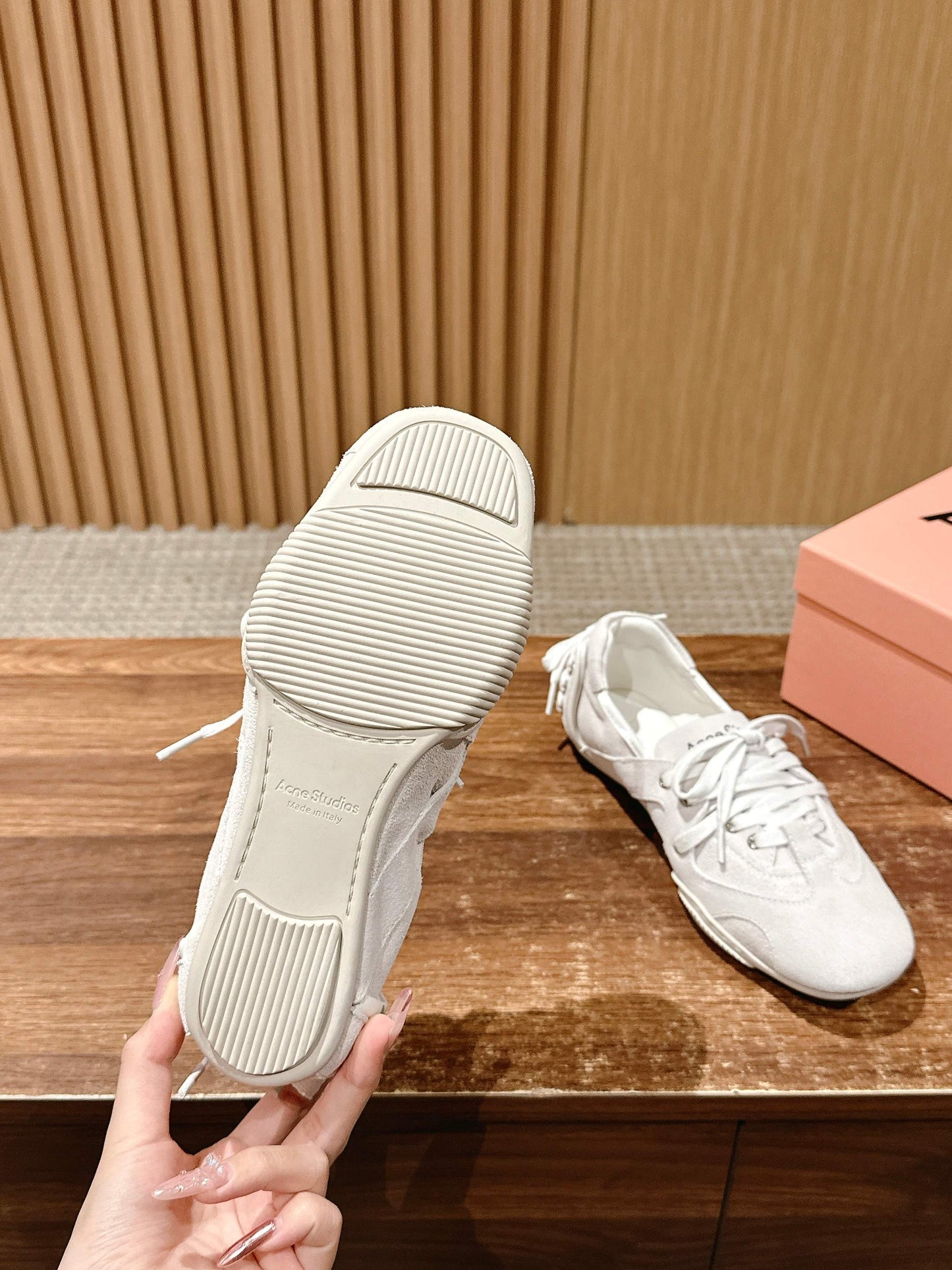 Acne Studios new ballet-inspired Sneakers, White