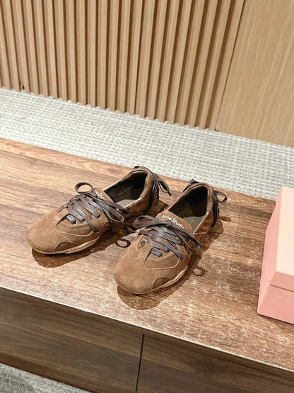 Acne Studios new ballet-inspired Sneakers, Brown